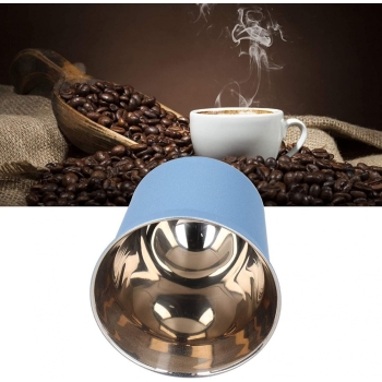 Filiżanka Espresso z podwójnymi ściankami ze stali nierdzewnej 80 ml [13100000361]